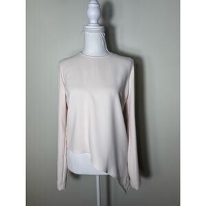 IRO Cream Asymmetrical Blouse